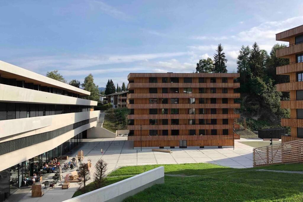 Beautiful Sunny New 1 Bed Apt Flims Esterno foto