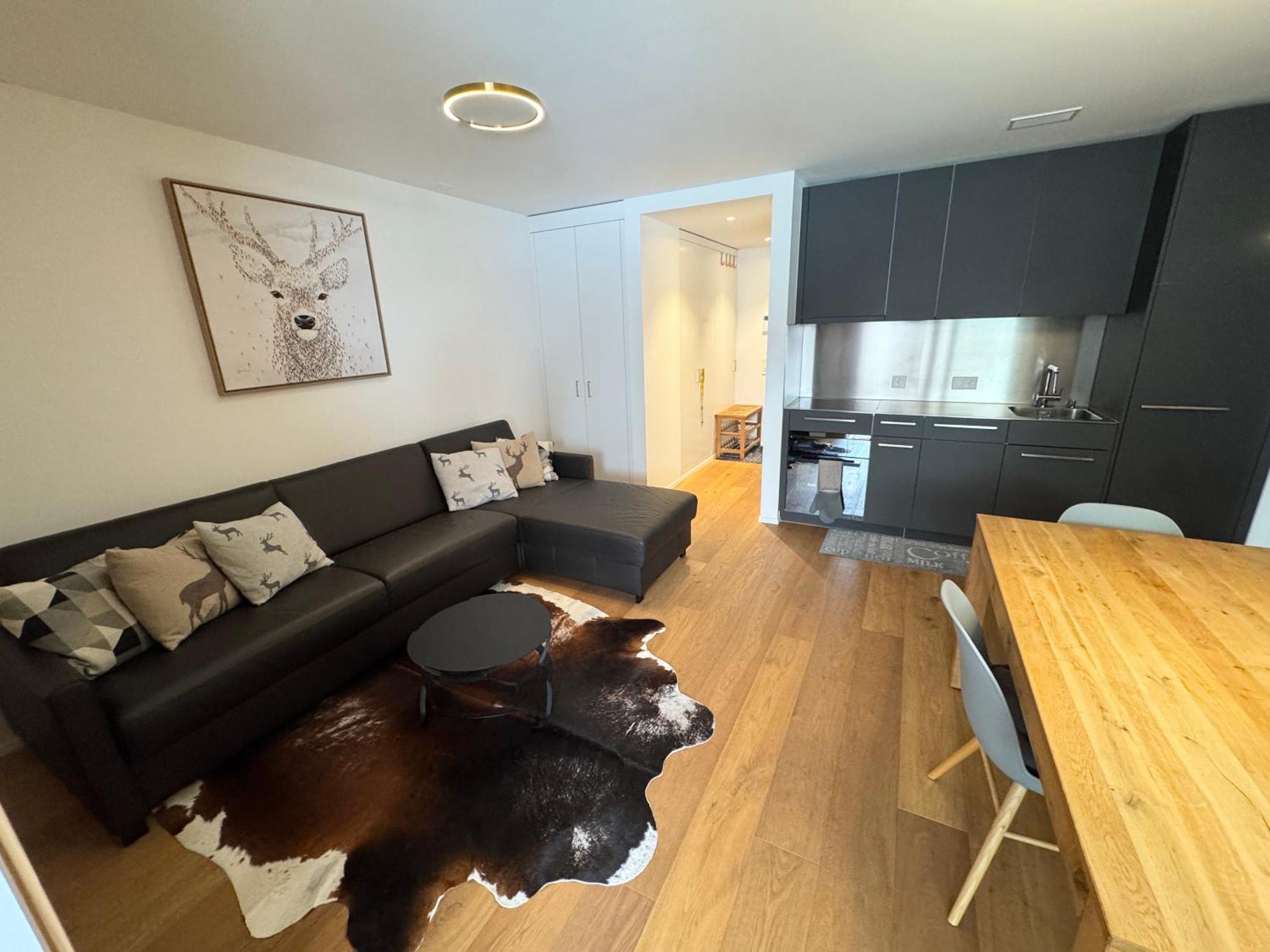 Beautiful Sunny New 1 Bed Apt Flims Esterno foto