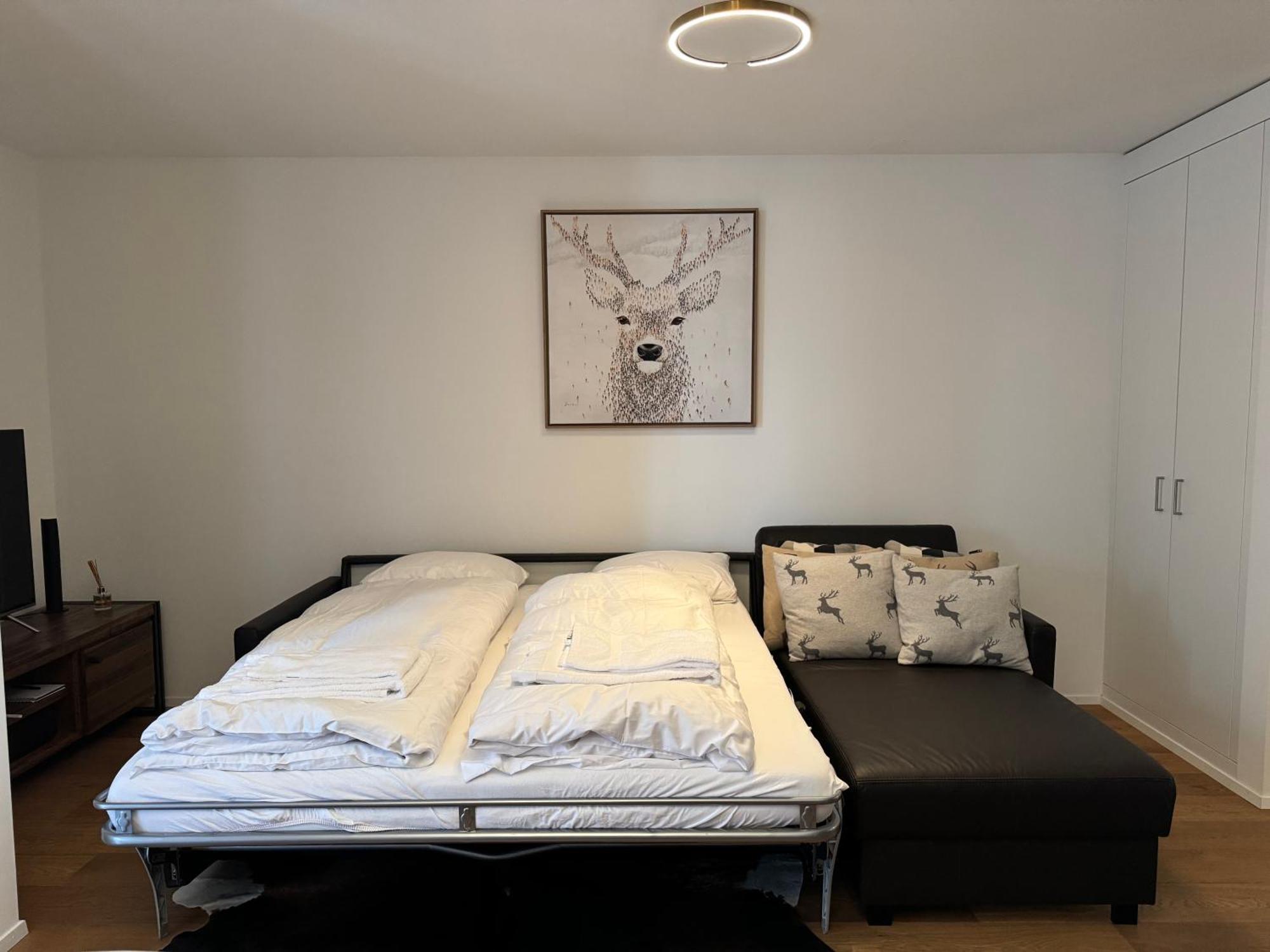 Beautiful Sunny New 1 Bed Apt Flims Esterno foto