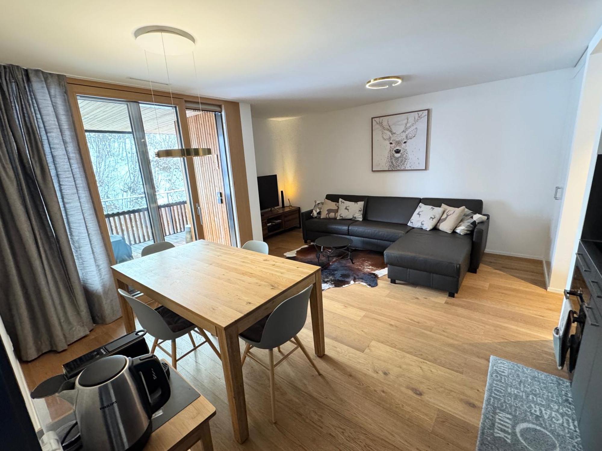 Beautiful Sunny New 1 Bed Apt Flims Esterno foto